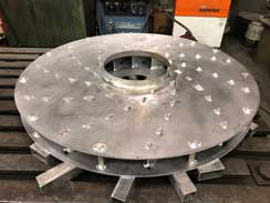 Turbine aluminium procédé de soudage TIG